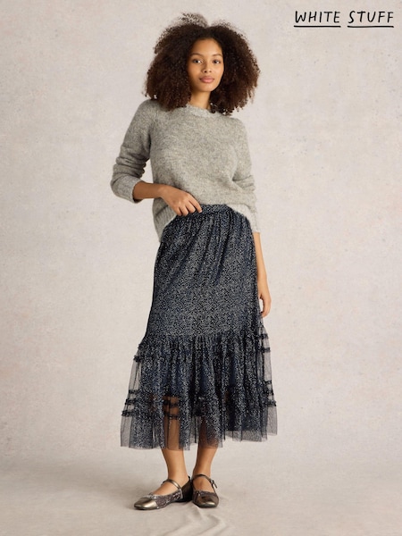 White Stuff Nova Tulle Sparkle Skirt (AY0524) | 560 LEI