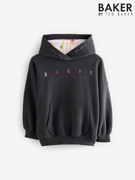 Baker by Ted Baker Oversized Back Print Hoodie (AY0526) | 47 € - 55 €