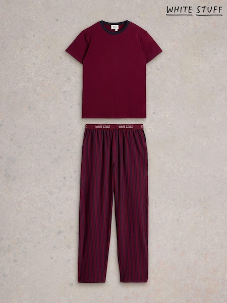 White Stuff Purple Evershot Pyjama Set (AY0554) | AED199