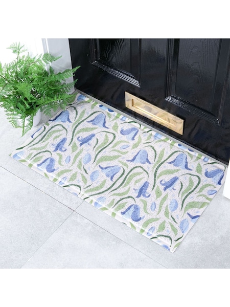 Artsy Mats Blue Bluebells Pattern Doormat (AY0674) | € 39