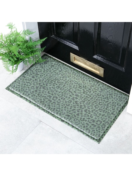 Artsy Mats Green Leopard Print Doormat (AY0705) | € 39
