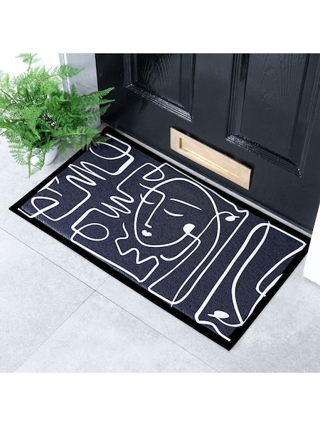 Artsy Mats Multi Face Lines Abstract Indoor  Outdoor Doormat (AY0731) | € 39