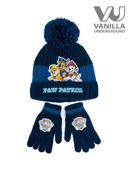Vanilla Underground Blue Boys Paw Patrol Hat & Gloves Set (AY1186) | ₪101