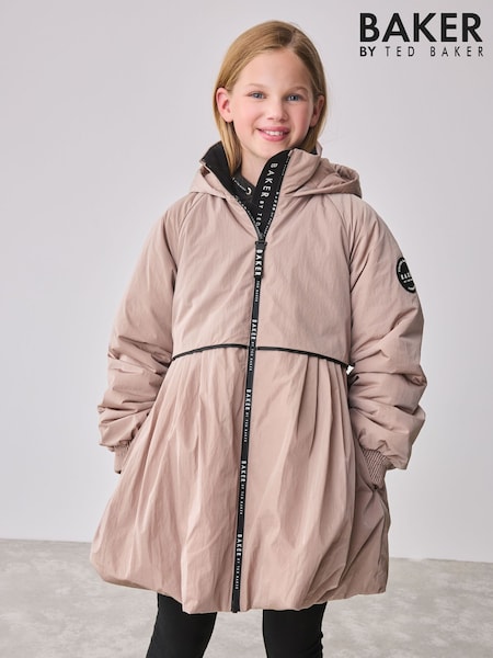 Auster - Baker by Ted Baker Shower Resistant Pleated Raincoat (AY1325) | 90 € - 98 €