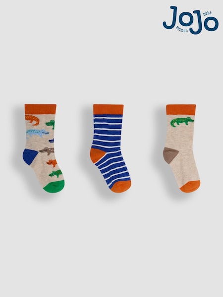 JoJo Maman Bébé 3-Pack Printed Socks (AY1342) | 15 €