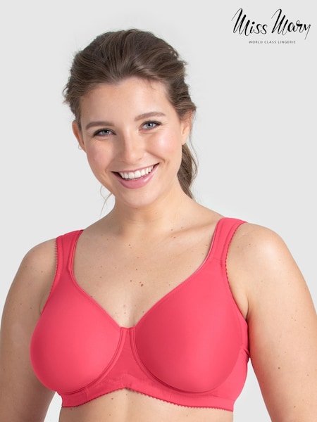 Miss Mary of Sweden Coral Pink Stay Fresh Underwired Bra (AY1512) | €66