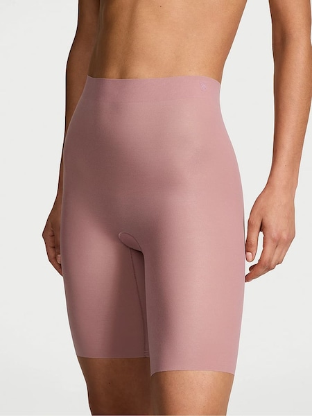 Victoria's Secret Nostalgia Rose Pink Mid Thigh Shaping SheerSmoothing™ Knickers (AY1521) | €33