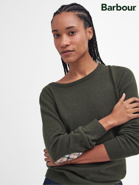 Barbour® Green Pendle Crew Jumper (AY1642) | €102