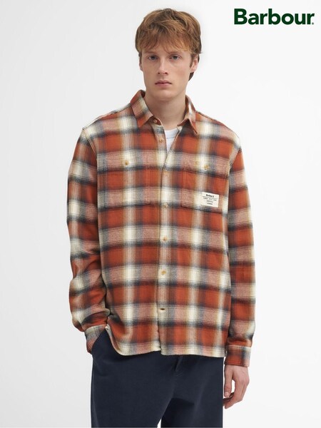 Barbour® Orange Stonebank  100% Cotton Shirt (AY1661) | €137