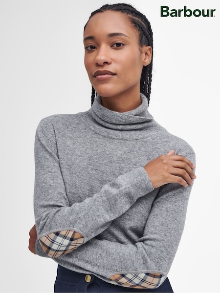 Barbour® Grey Pendle Knit Jumper (AY1662) | €114