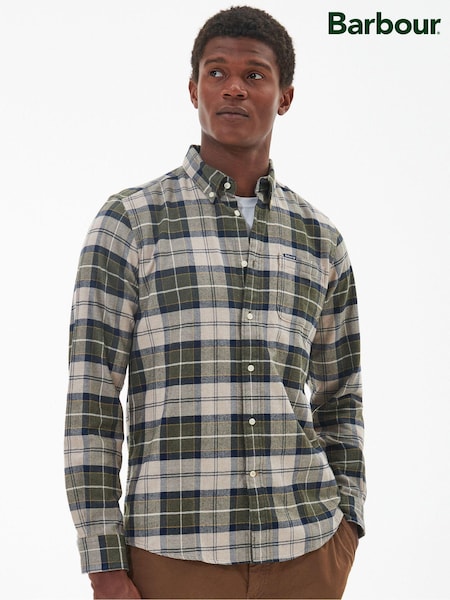 Barbour® Green Kyeloch TF 100% Cotton Shirt (AY1665) | €137