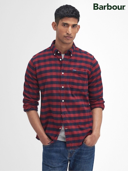 Barbour® Red Endfield TF 100% Cotton Shirt (AY1683) | €95