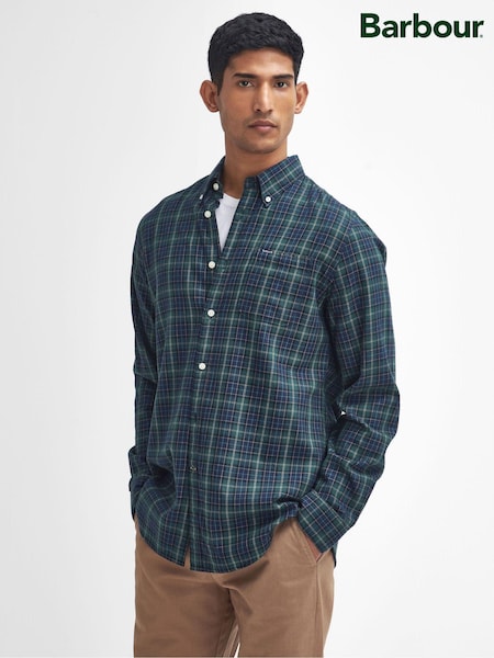 Barbour® Green 100% Cotton Lanark Shirt (AY1690) | €120
