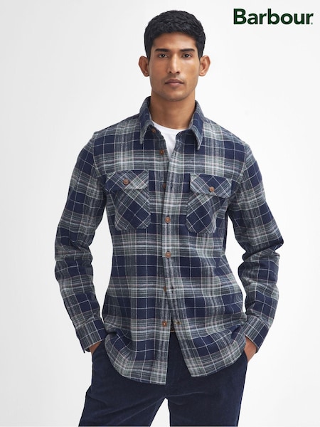 Barbour® Blue Allenhill TF 100% Cotton Shirt (AY1700) | €146