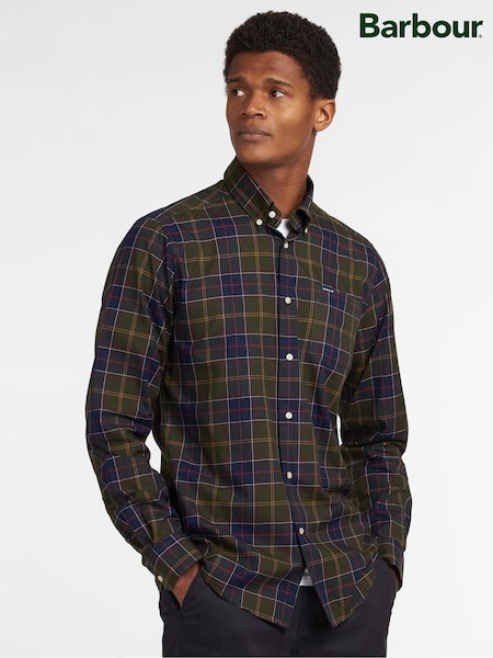 Barbour® Wetheram Tf 100% Cotton Shirt (AY1702) | ‏434‏₪