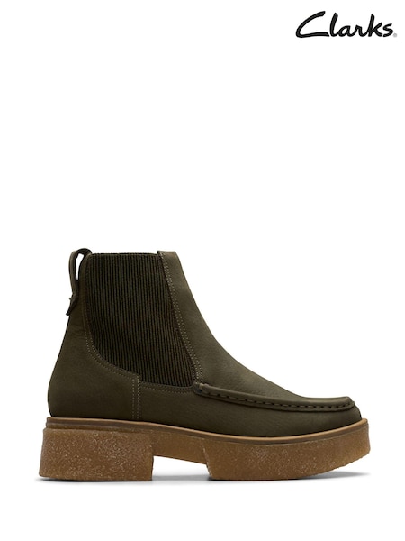 Grün, Veloursleder - Clarks Linoso Top Stiefel aus Leder (AY1896) | 107 €