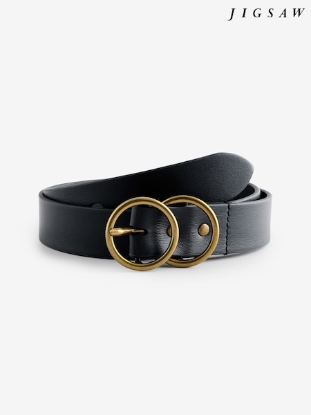 Jigsaw Black Carlos Belt (AY1914) | €89