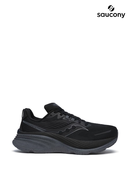 Saucony Mens Hurricane 24 Black Trainers (AY2091) | €236