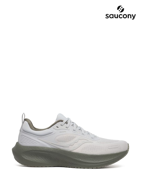 Saucony Mens Light Grey Surge 3 Trainers (AY2098) | €157