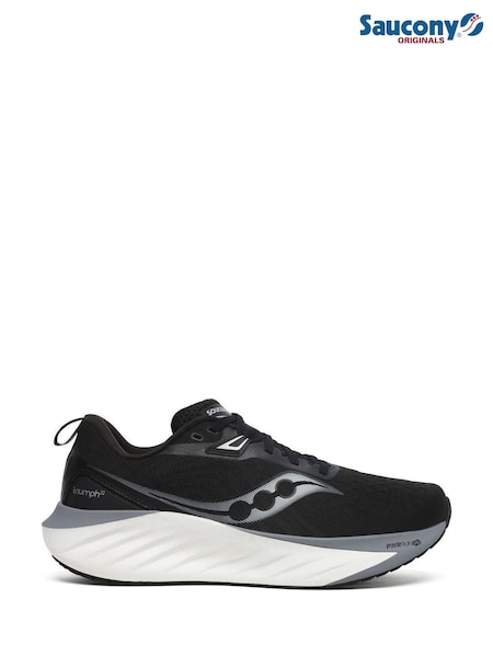 Saucony Mens Triumph 22 Black Trainers (AY2099) | €243