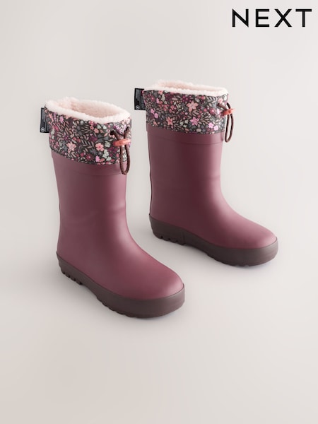 Burgundsko rdeča - Cuff Wellies (AY2108) | € 24 - € 27