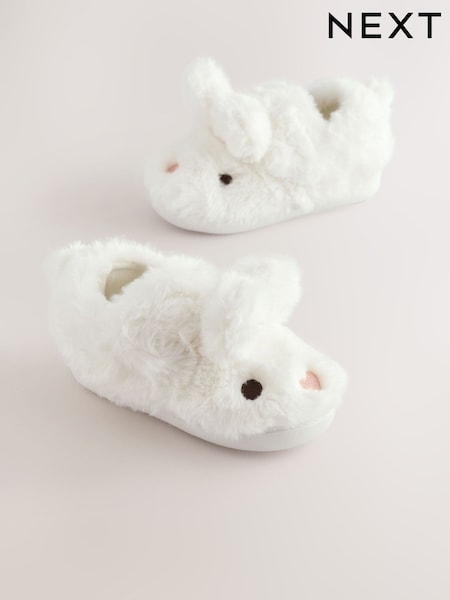 White Bunny Character Cupsole Slippers (AY2300) | AED56 - AED66