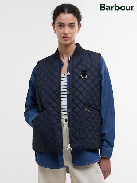 Barbour® Blue Rosalie Quilt Gilet (AY2388) | €164