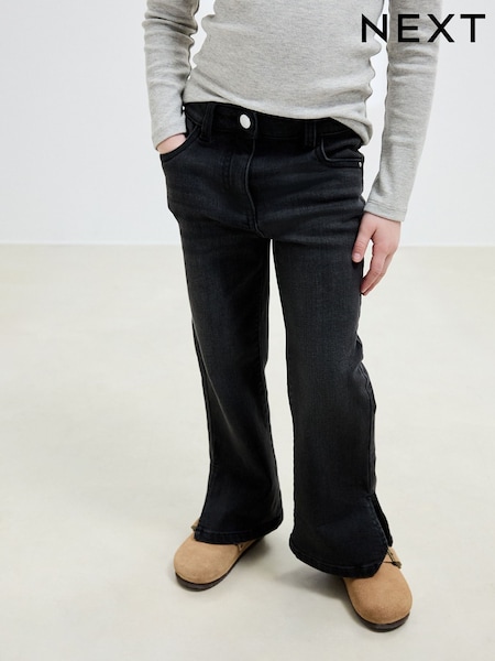 Charcoal Grey Flare Jeans (3-16yrs) (AY2442) | €23 - €30