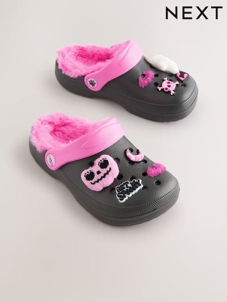 Black/Pink Halloween Slippers Clogs (AY2469) | AZN 35 - AZN 42
