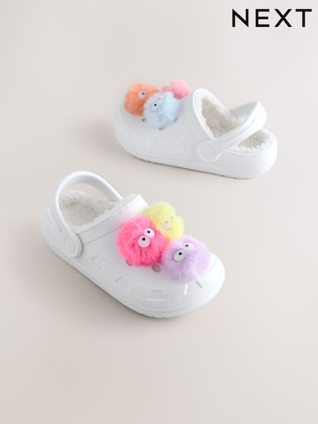 White Monster Slippers Clogs (AY2475) | AZN 35 - AZN 42