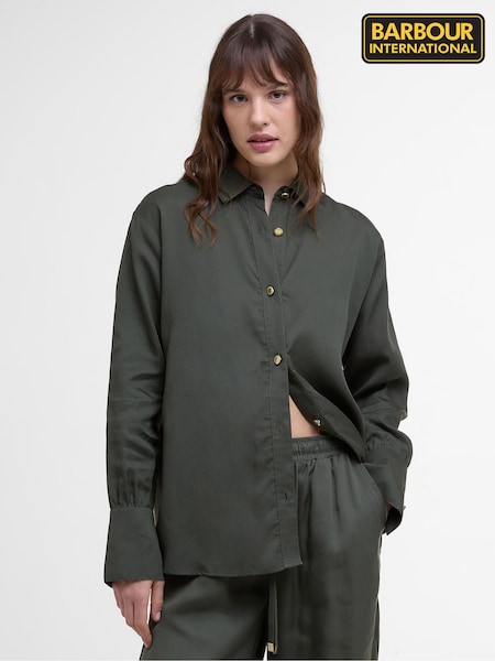 Barbour® International Green Clara Shirt (AY2494) | 445 QAR