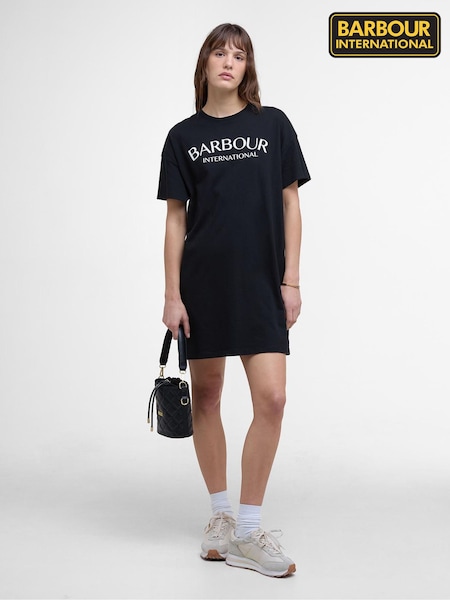 Barbour® International Cali Black 100% Cotton Dress (AY2508) | €72