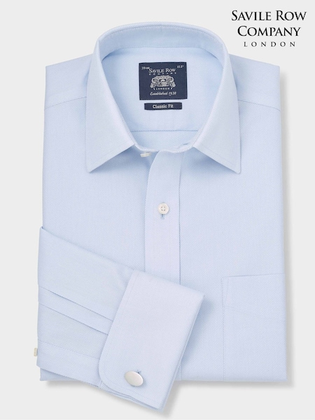 The Savile Row Company 100% Cotton Classic Fit Non-Iron Shirt (AY2512) | AED349