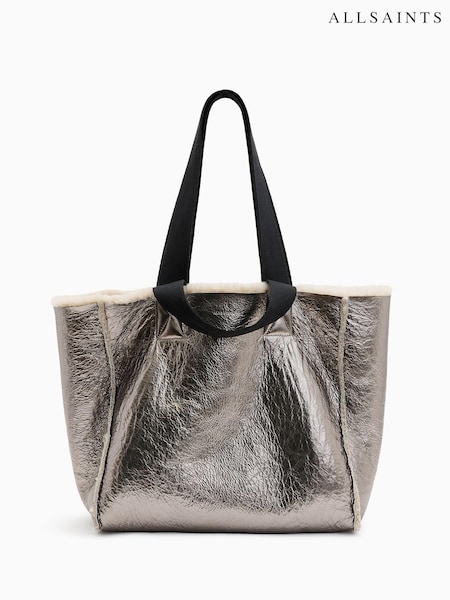 Allsaints Izzy Shearling Tote Bag (AY2566) | €786