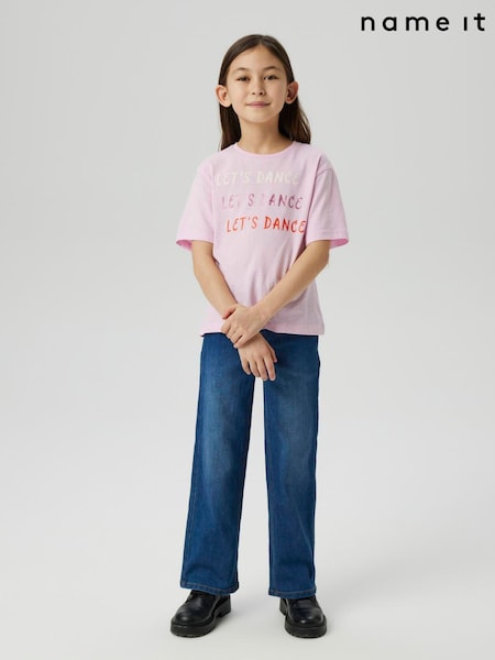 Name It Blue Wide Leg 100% Cotton Jeans (AY2726) | 1,021 UAH