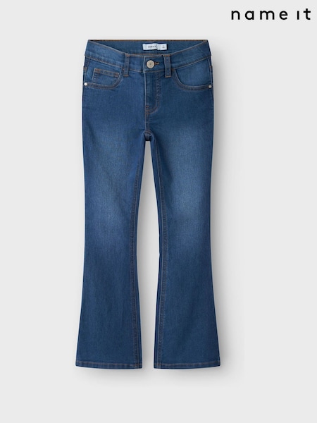 Name It Blue Boot Cut Flare 100% Cotton Jeans (AY2732) | R$ 170
