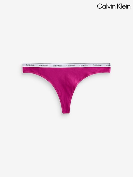 כחול תכלת - Calvin Klein Modern Logo Thong (AY2807) | ‏70‏₪