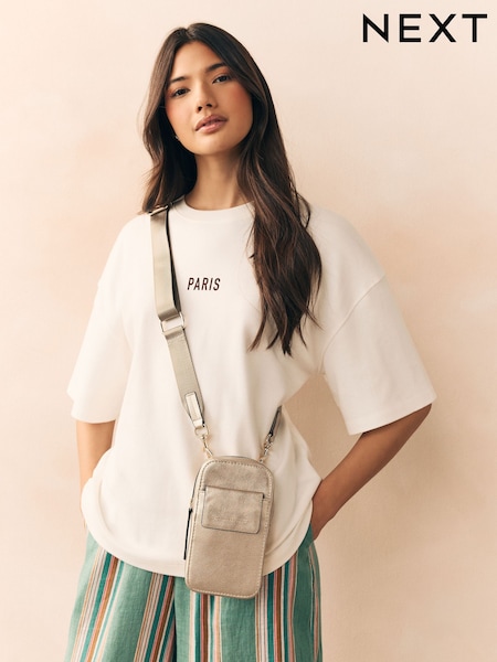 Kultainen/kullanvärinen - Cross-Body-puhelinlaukku (AY2854) | €31