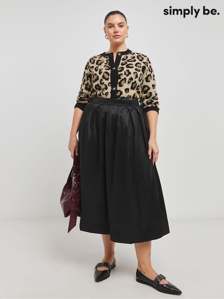 Simply Be Taffeta Full Skirt (AY2903) | 208 LEI