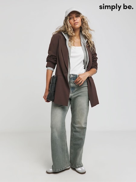 Simply Be Single Breasted Blazer (AY2908) | 39 €