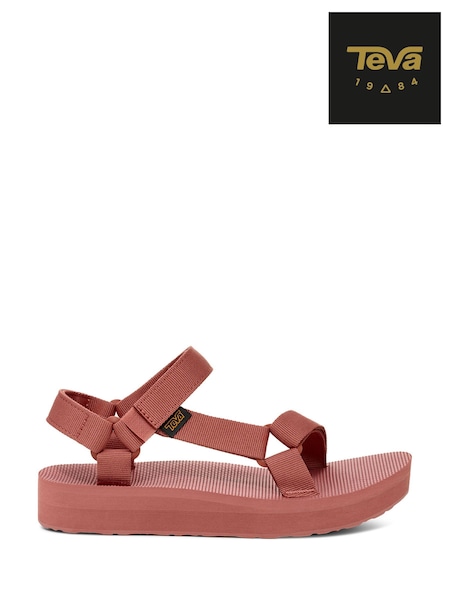 Teva Womens Pink Midform Universal Desert Sandals (AY2915) | €77