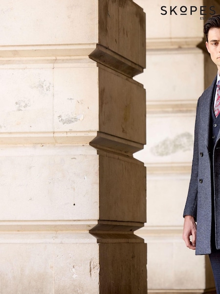 Skopes Edgely Herringbone Overcoat (AY3010) | €264
