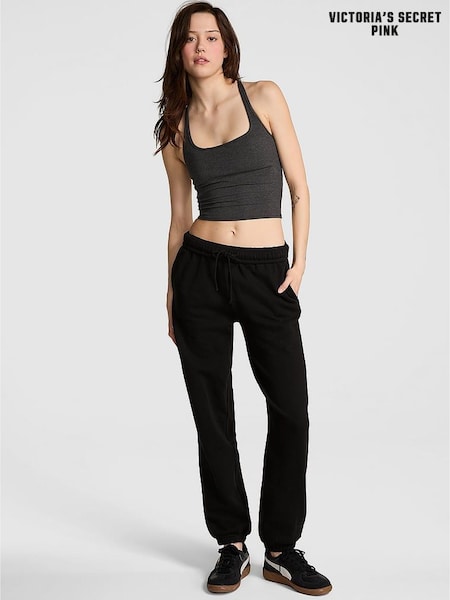 Victoria's Secret PINK Black Cuffed Joggers (AY3112) | €63