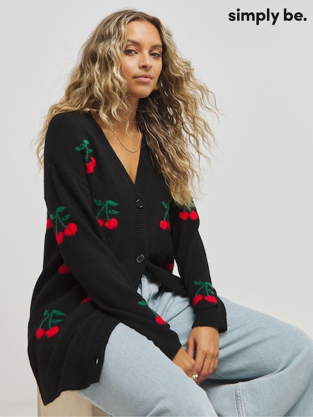 Simply Be Fun Fruit Cherry Cardigan (AY3182) | € 50