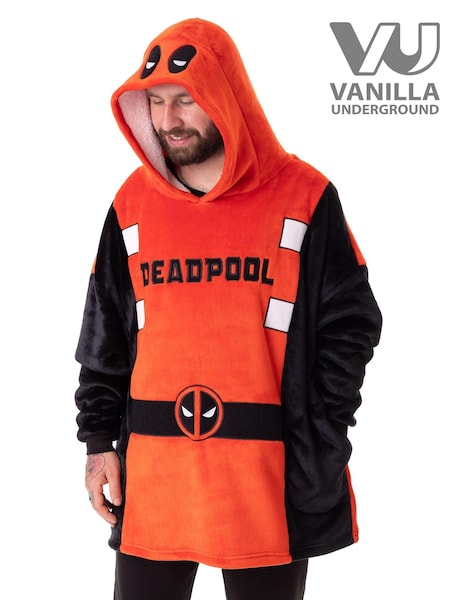 Vanilla Underground Red Mens Venom Blanket Hoodie (AY3273) | €58