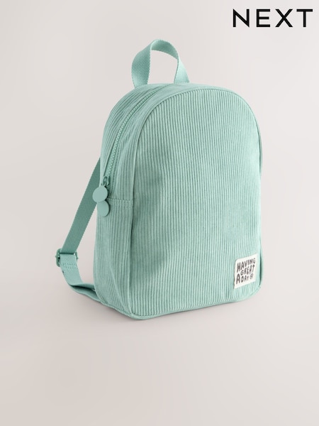 Sage Green Cord - Small Backpack (AY3431) | 28 €