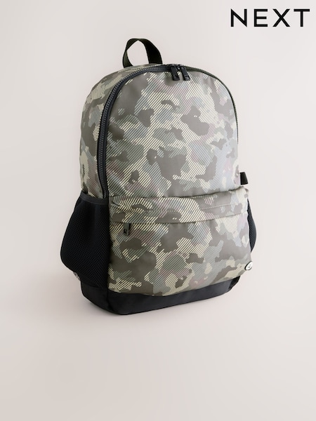 Camouflage Print Backpack (AY3432) | AED112