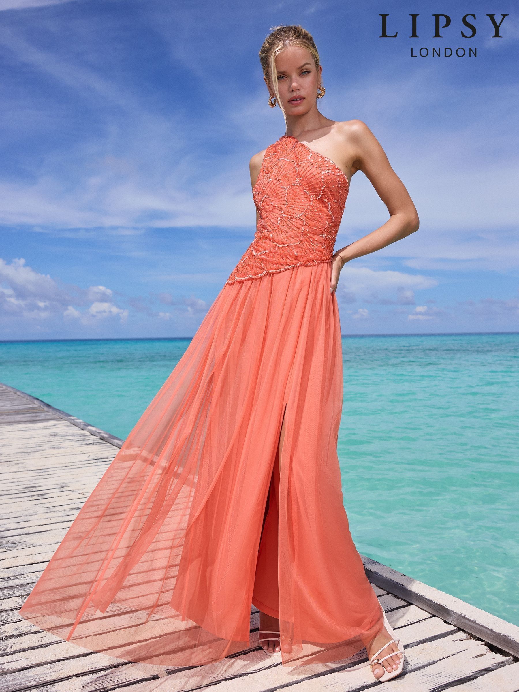 Women's Pleated Asym Metric Dresses | Next Singapore