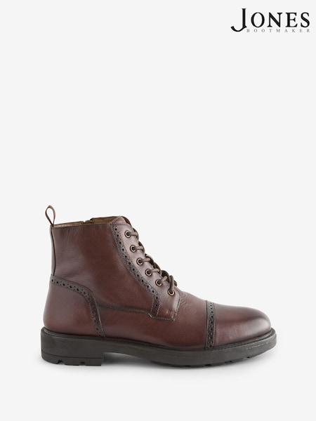 Jones Bootmaker Guiseley Leather Lace-up Boots (AY3550) | kr2 530