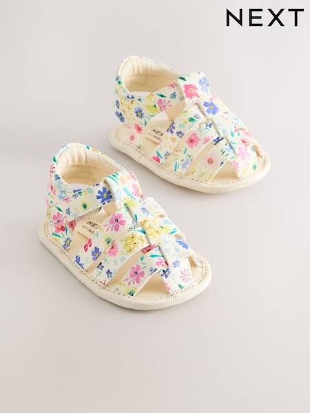 Разноцветный цветочный принт - Baby Fisherman Sandals (0-24mths) (AY3596) | €15